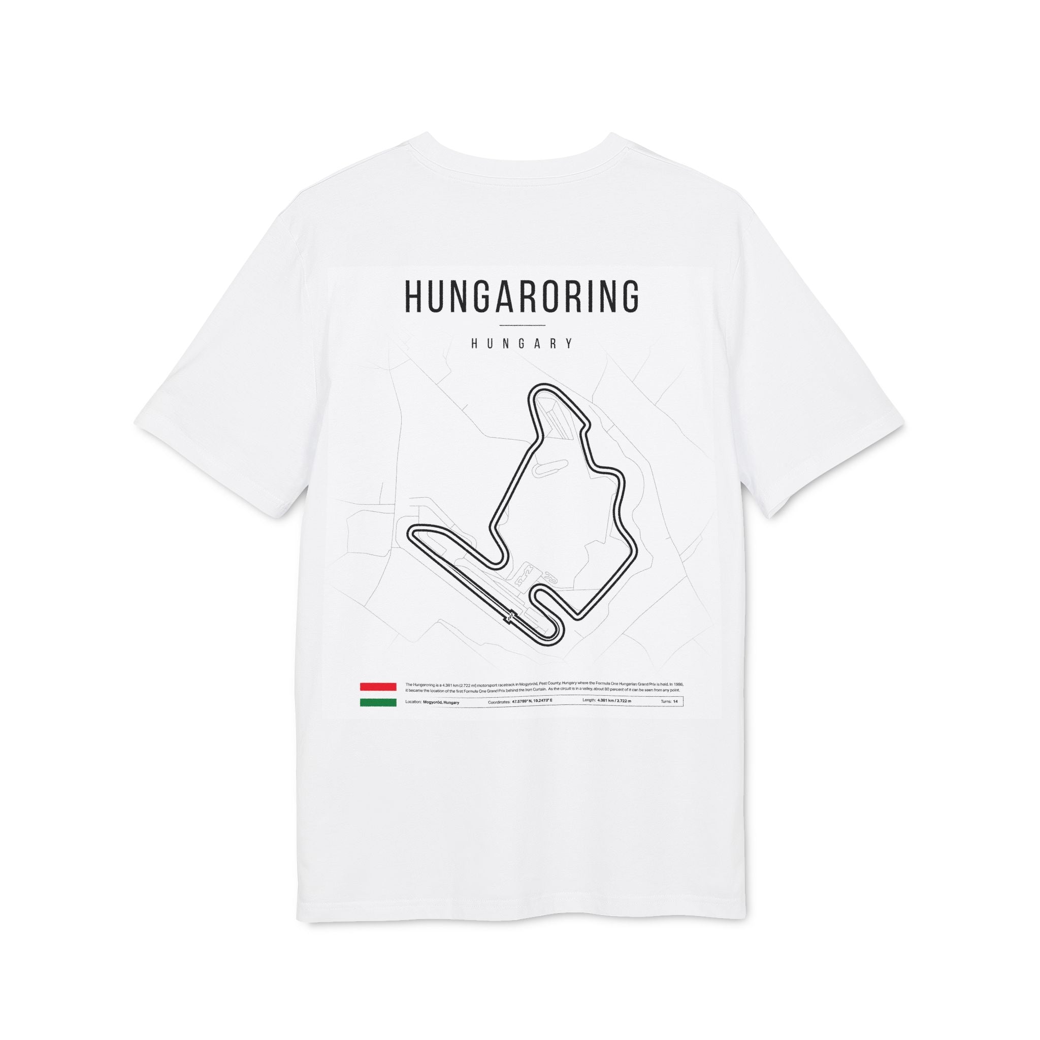 HUNGARORING T‑Shirt — Vintage Motorsports Circuit Tee