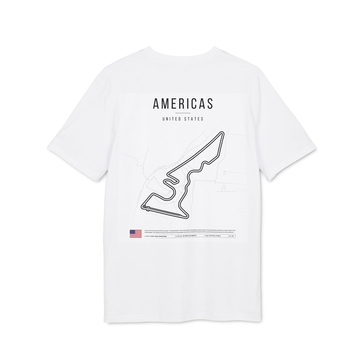 CIRCUIT OF THE AMERICAS — Camiseta Circuito