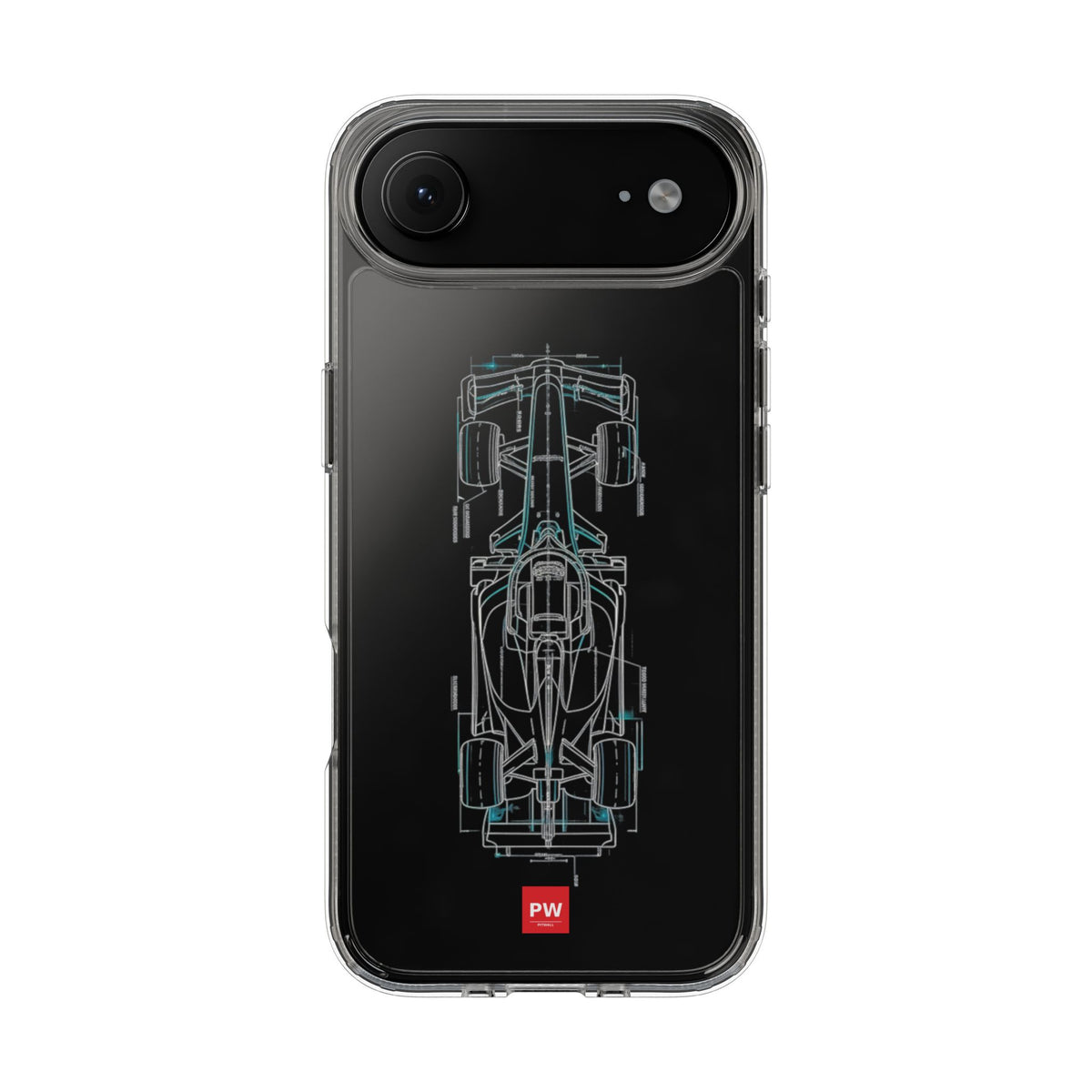 Funda iPhone transparente diseño F1 motorsport - PITWALL