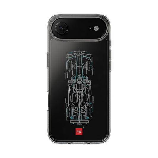 Funda iPhone transparente diseño F1 motorsport - PITWALL