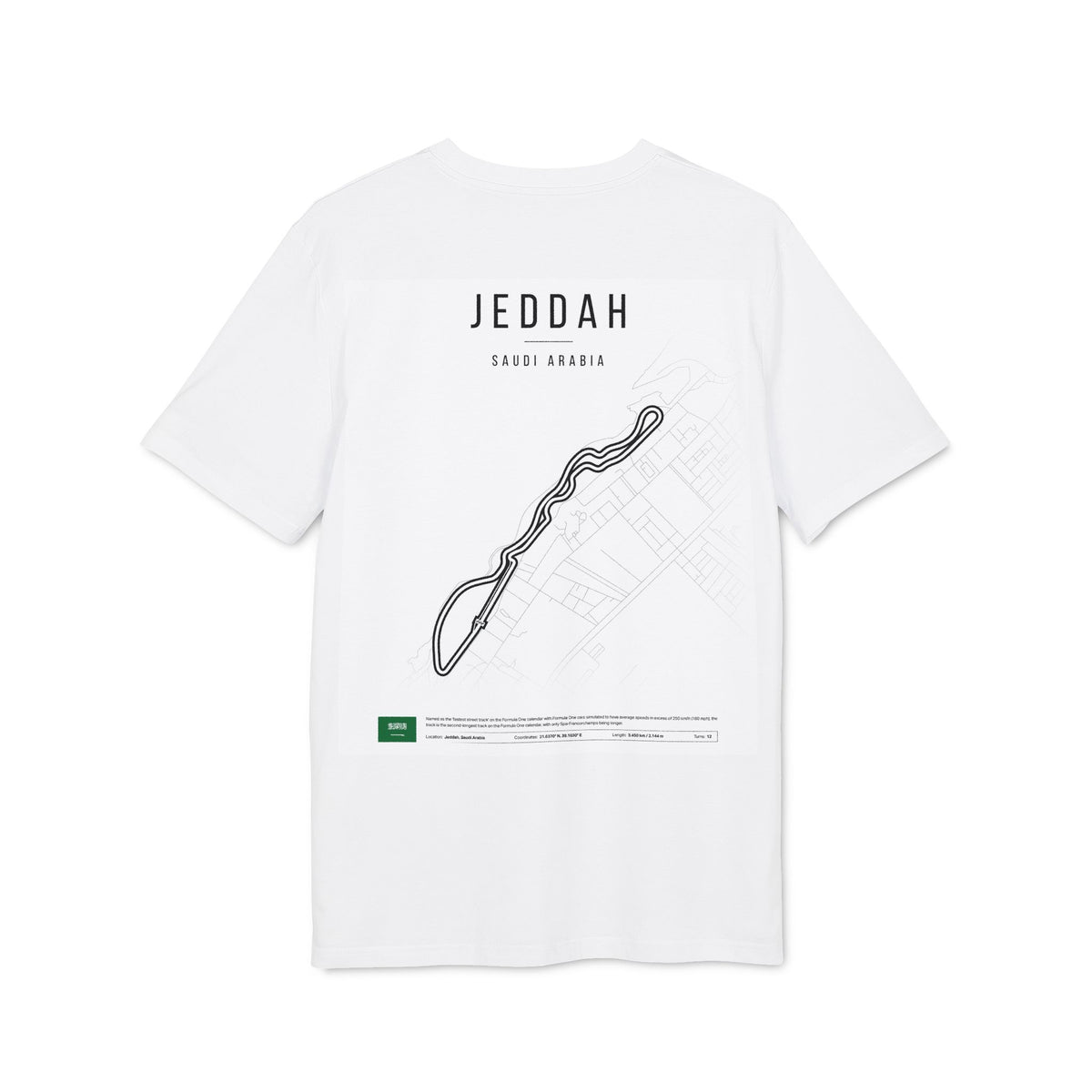 JEDDAH — Camiseta Circuito