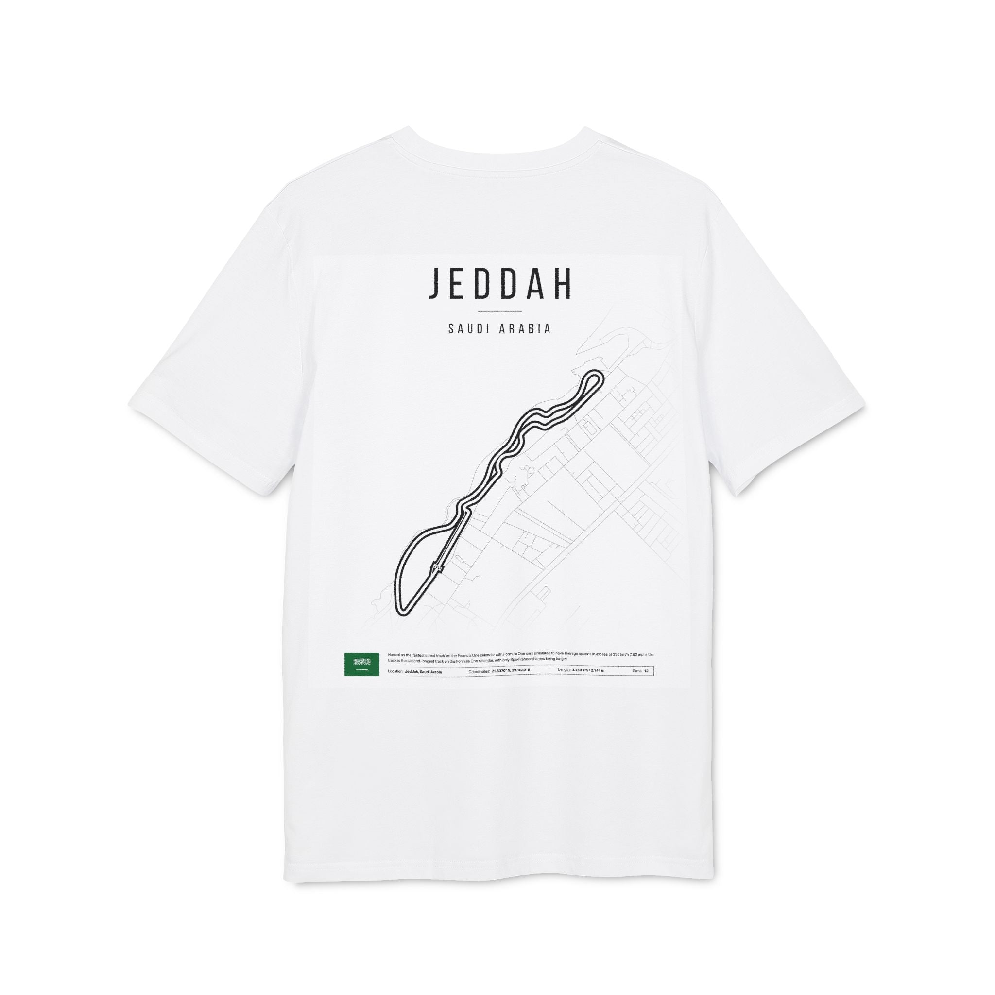 JEDDAH‑Shirt — Vintage Motorsports Circuit Tee