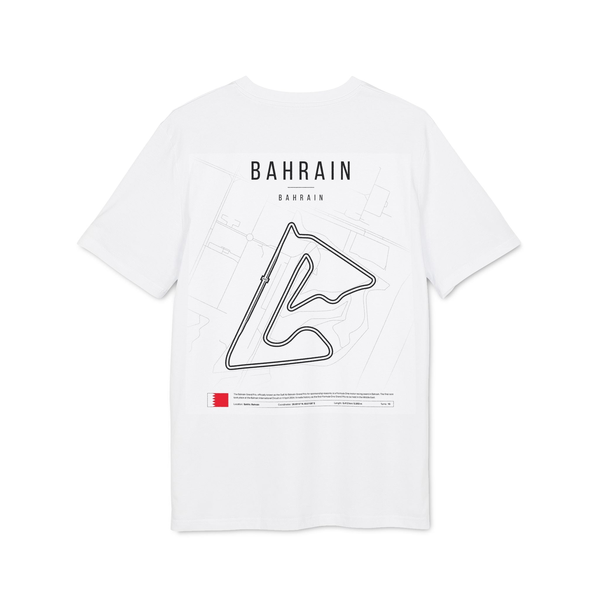 BAHRAIN T‑Shirt — Vintage Motorsports Circuit Tee