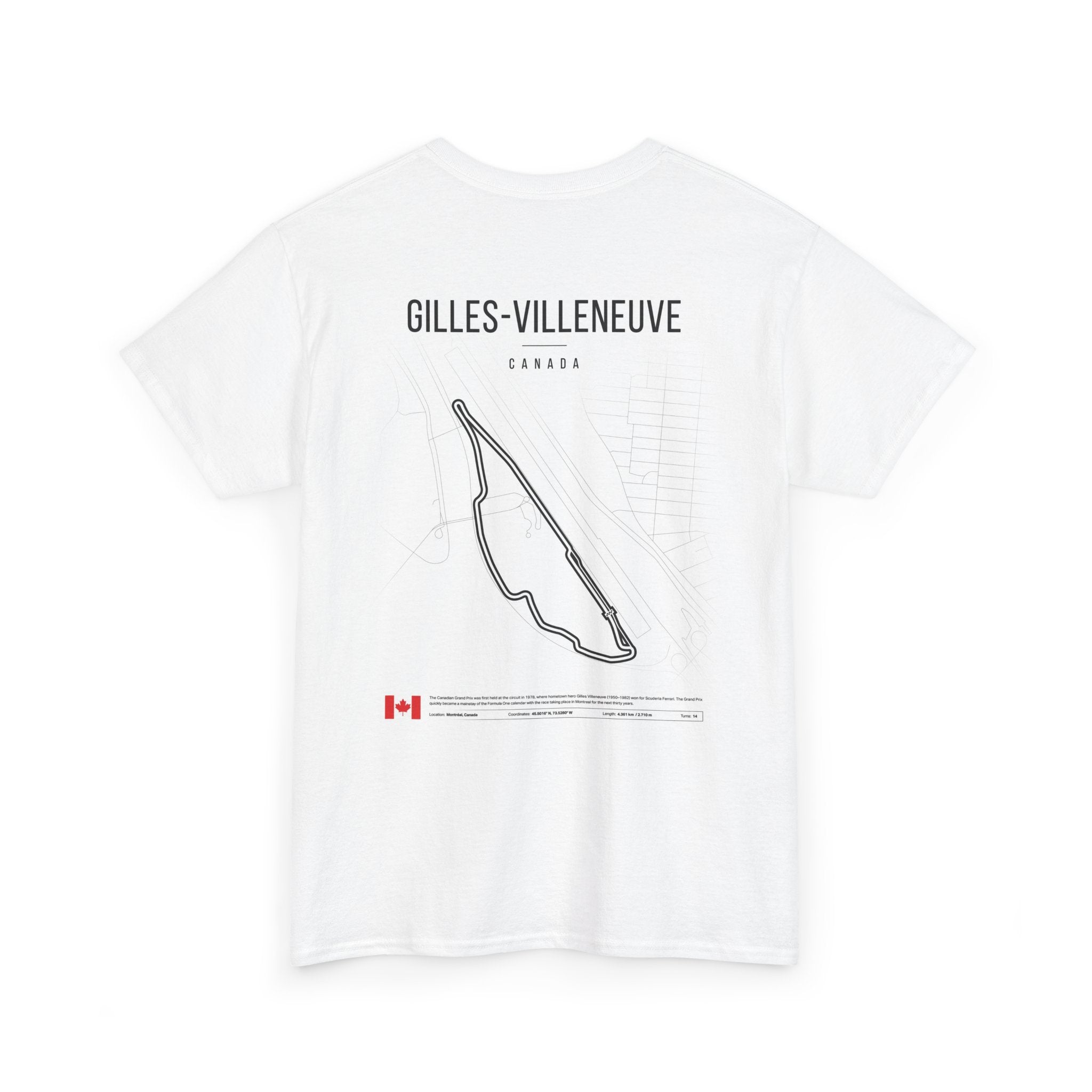 GILLES VILLENEUVE — Heritage Circuit Tee | PITWALL