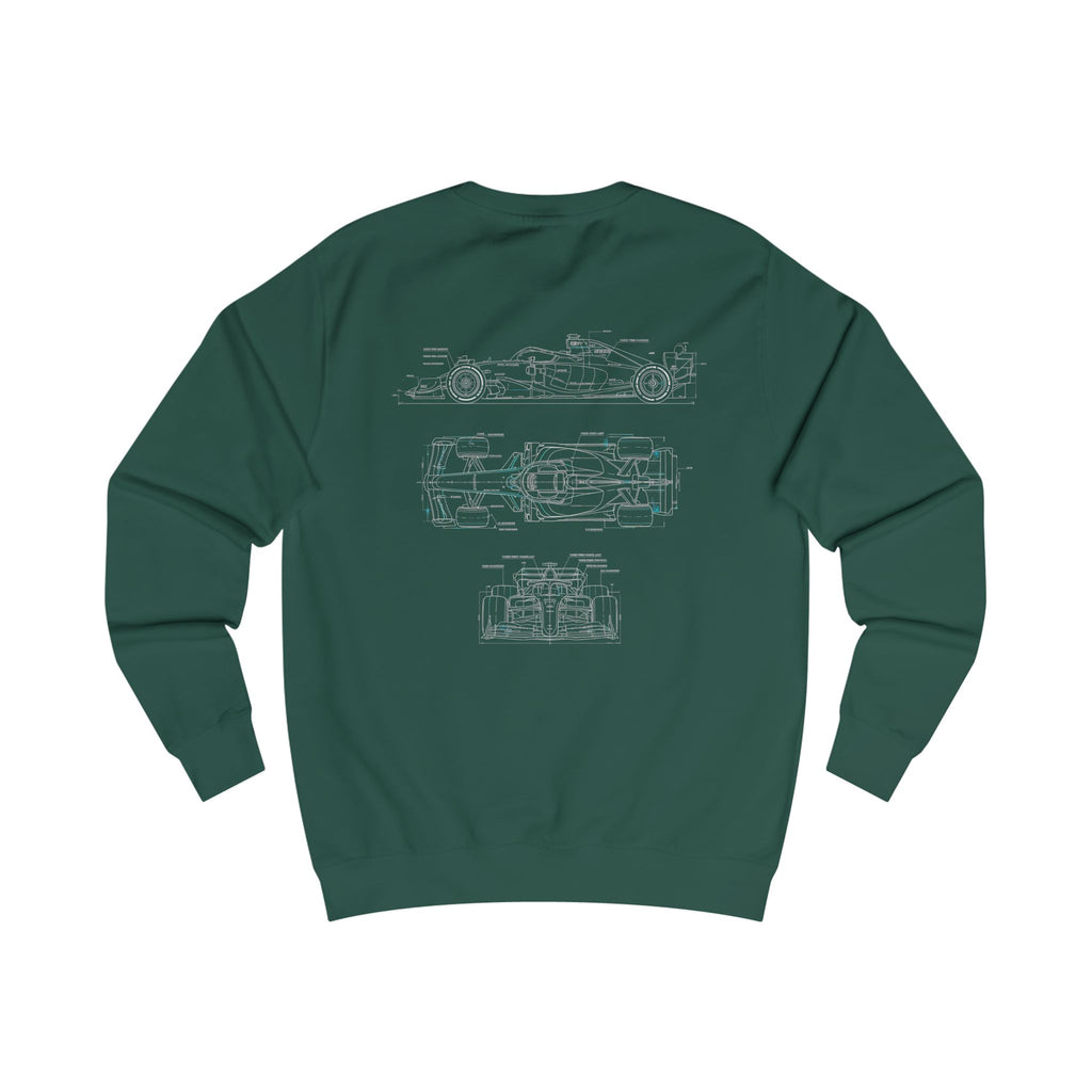 BLUEPRINT — Race Car Sweatshirt | PITWALL