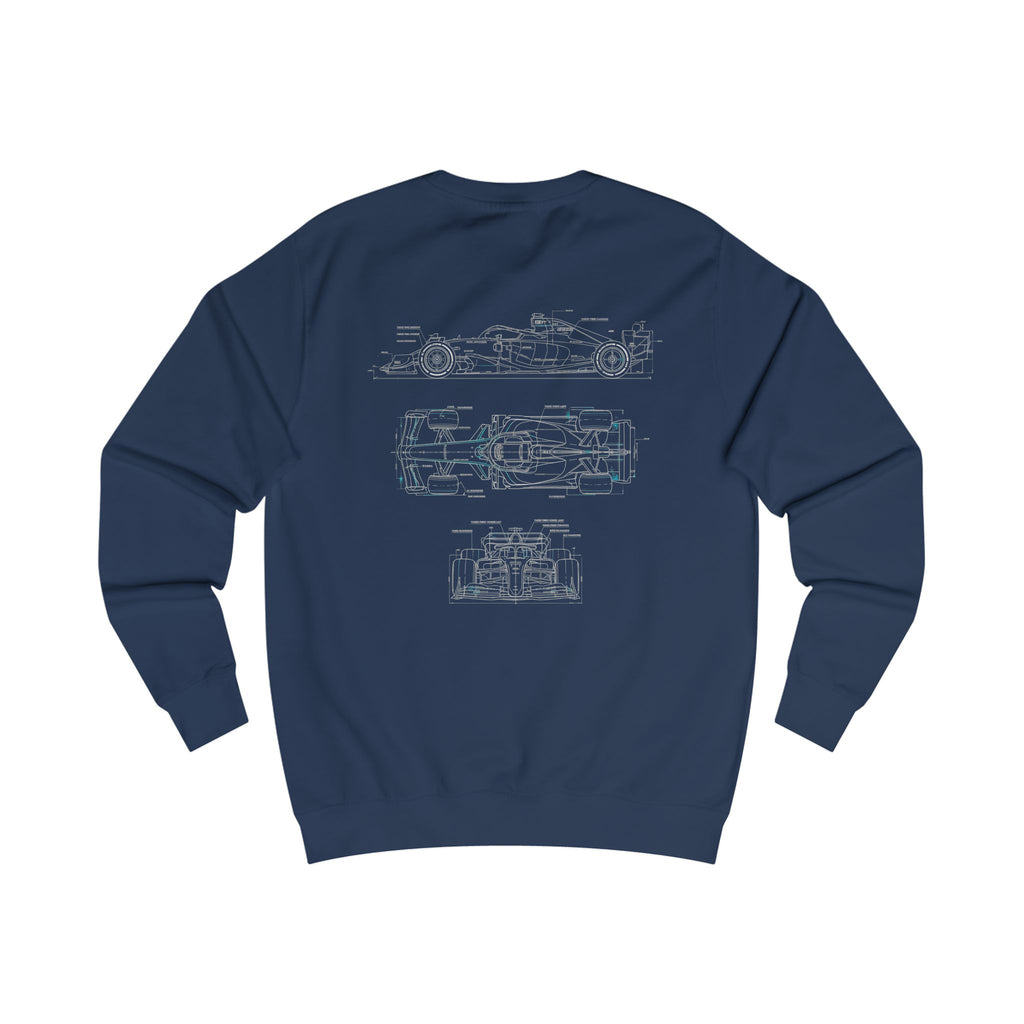 BLUEPRINT — Race Car Sweatshirt | PITWALL