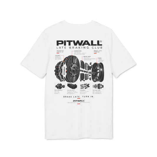 LATE BRAKING CLUB — Camiseta