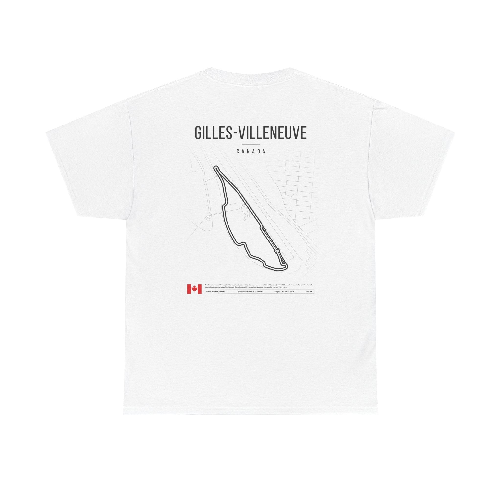 GILLES VILLENEUVE — Heritage Circuit Tee | PITWALL