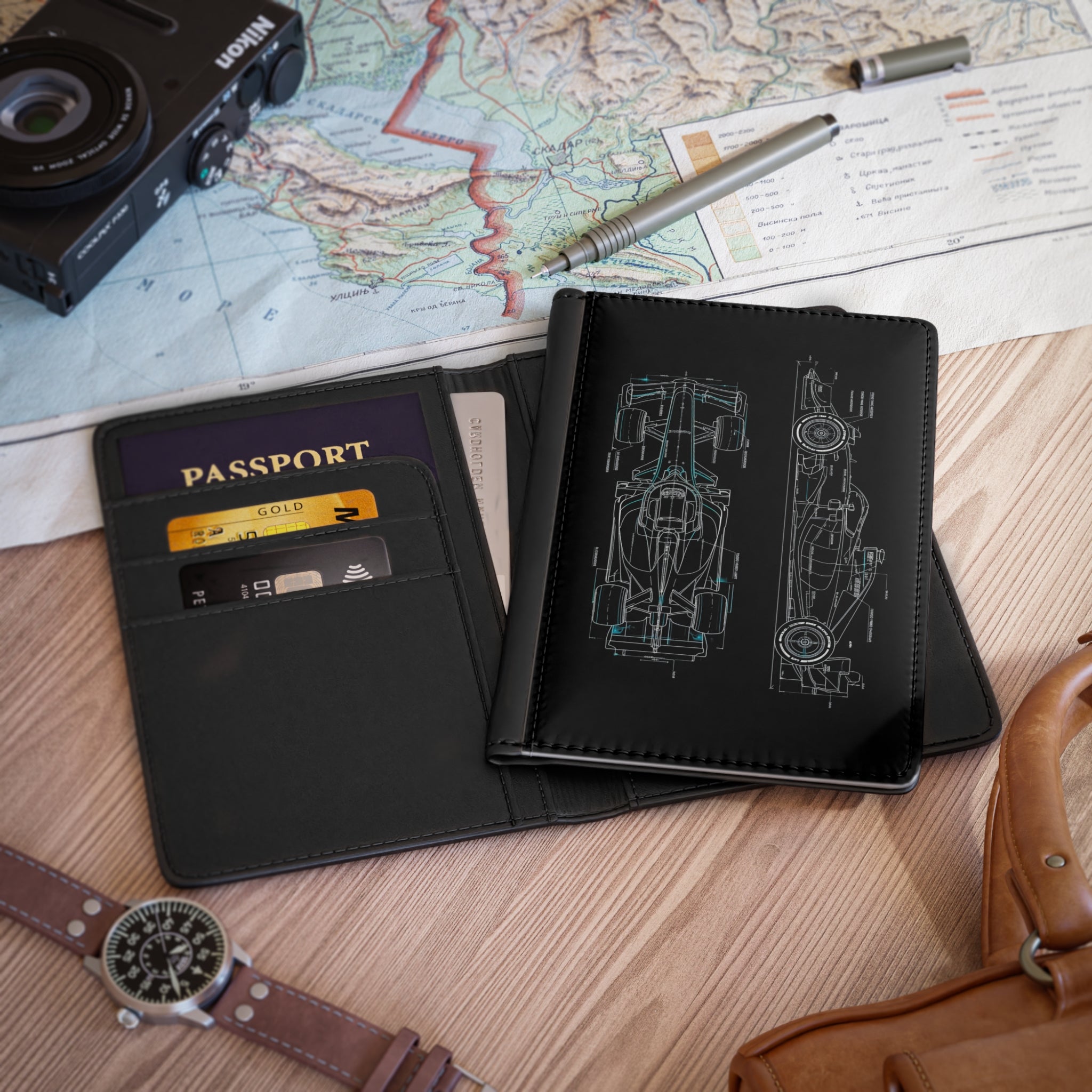 RACE BLUEPRINT — Passport Cover | PITWALL