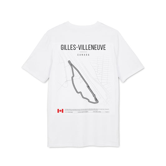GILLES VILLENEUVE — Camiseta Circuito