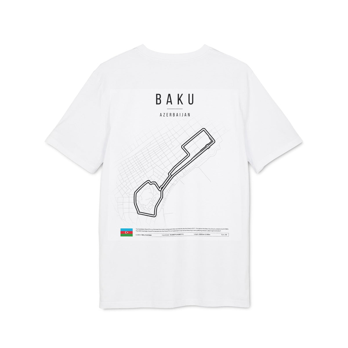 BAKÚ — Camiseta Circuito