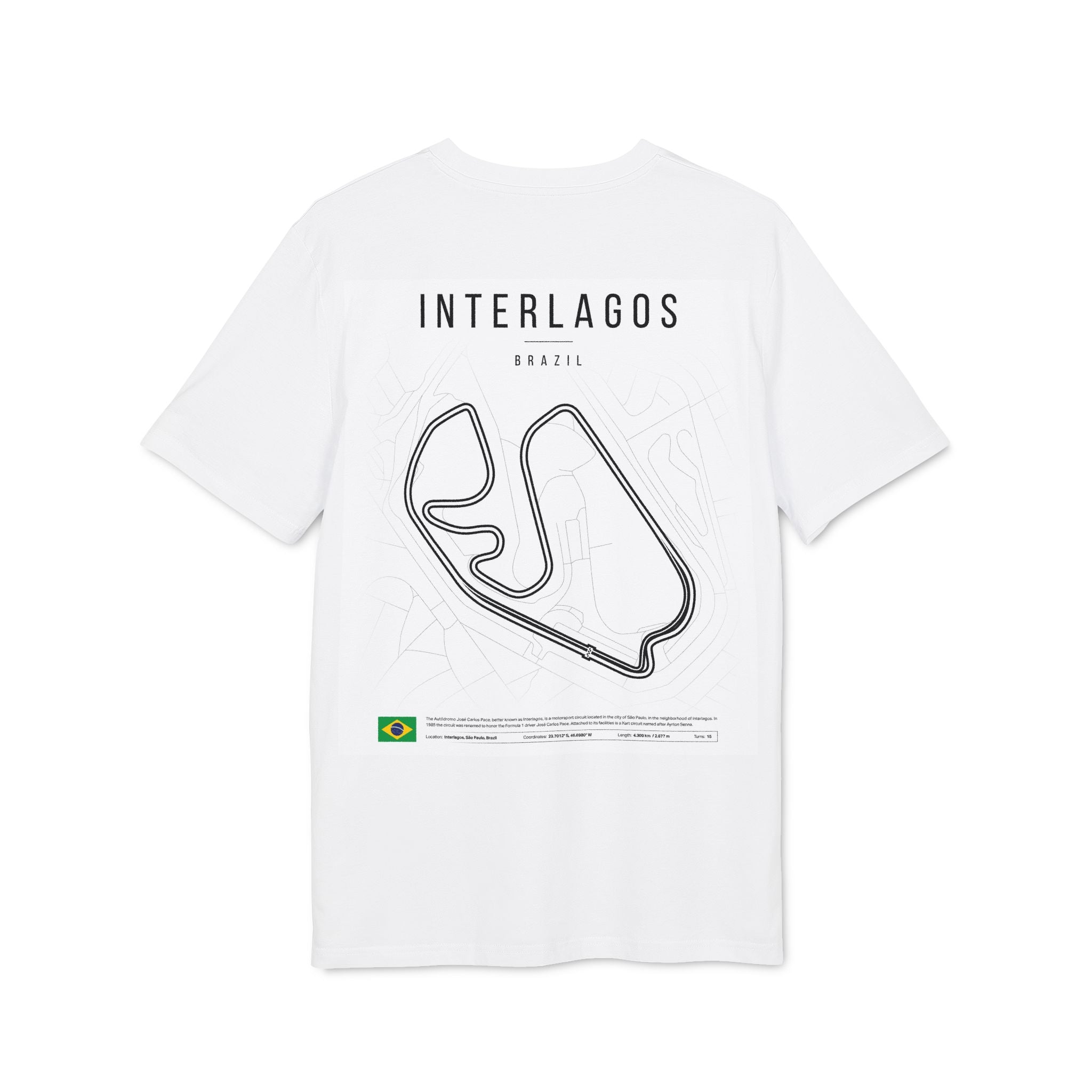 INTERLAGOST‑Shirt — Vintage Motorsports Circuit Tee