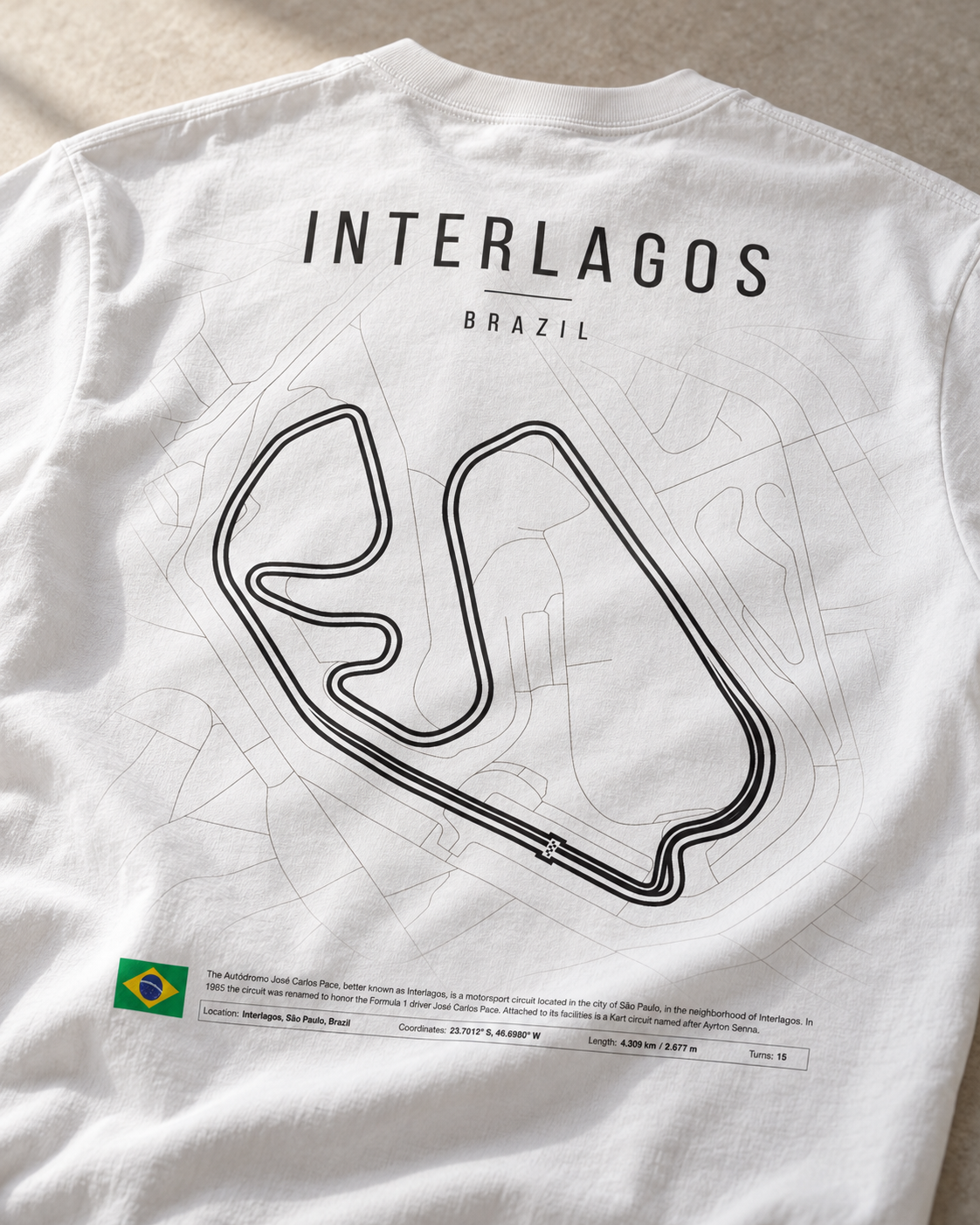 INTERLAGOS — Camiseta Circuito