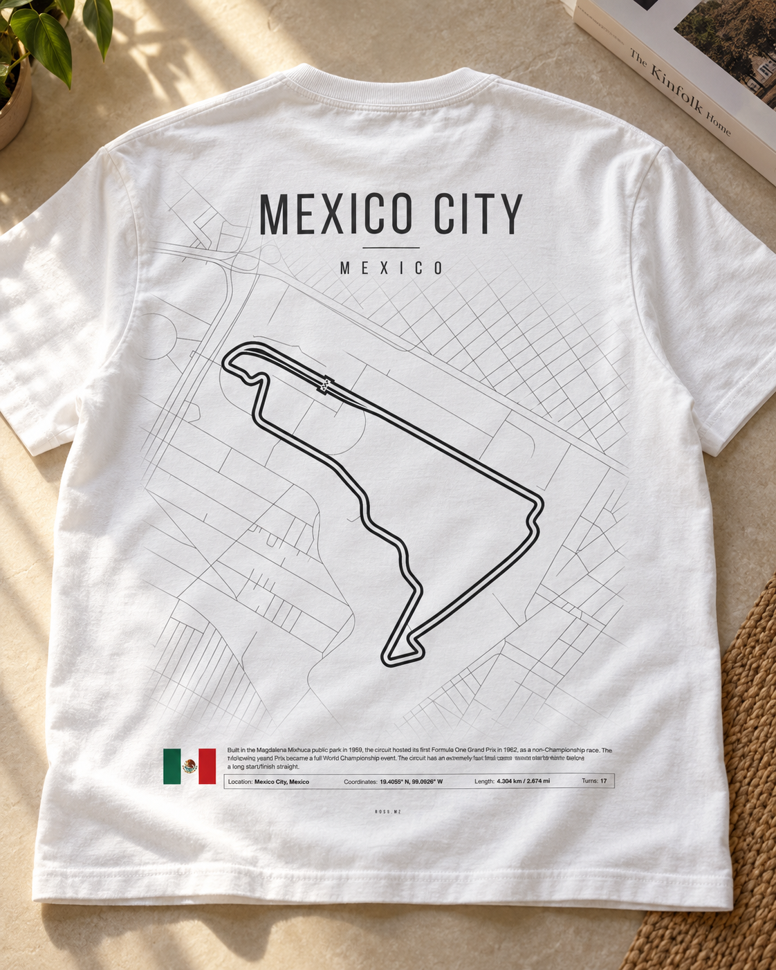 CIUDAD DE MÉXICO — Camiseta Circuito